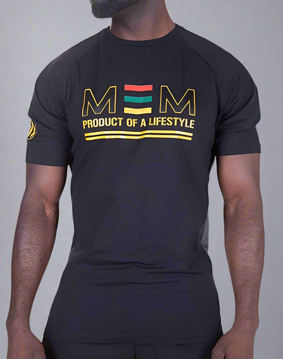 MEM Pol Heritage T-shirt Black - MEMFitness