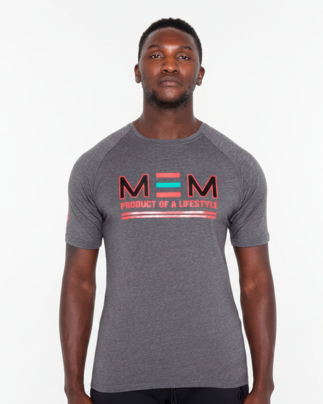MEM Pol21 T-Shirt Dark Grey - MEMFitness
