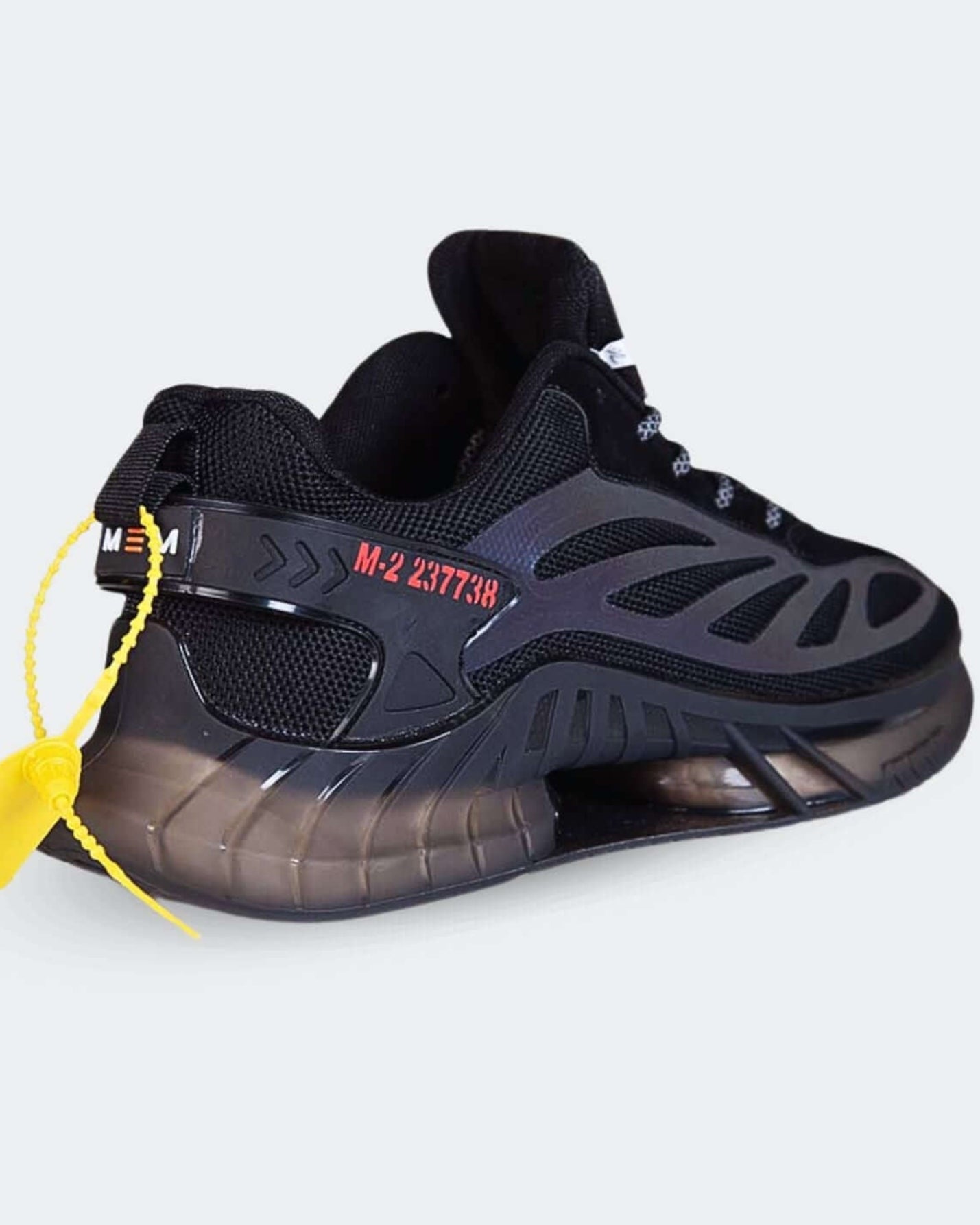 MEM Retro - Reflective Gym Shoes Black - MEMFitness