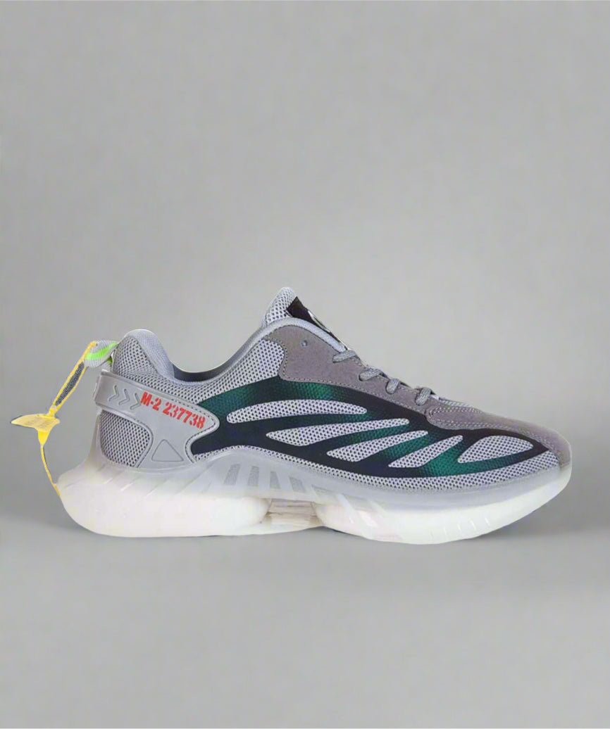 MEM Retro - Reflective Gym Shoes Grey - MEMFitness