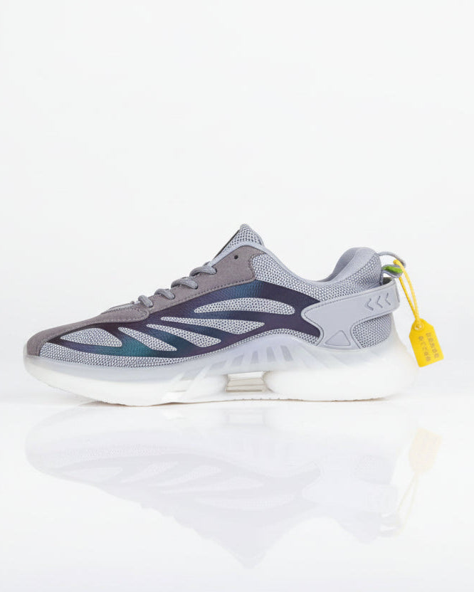 MEM Retro - Reflective Gym Shoes Grey - MEMFitness