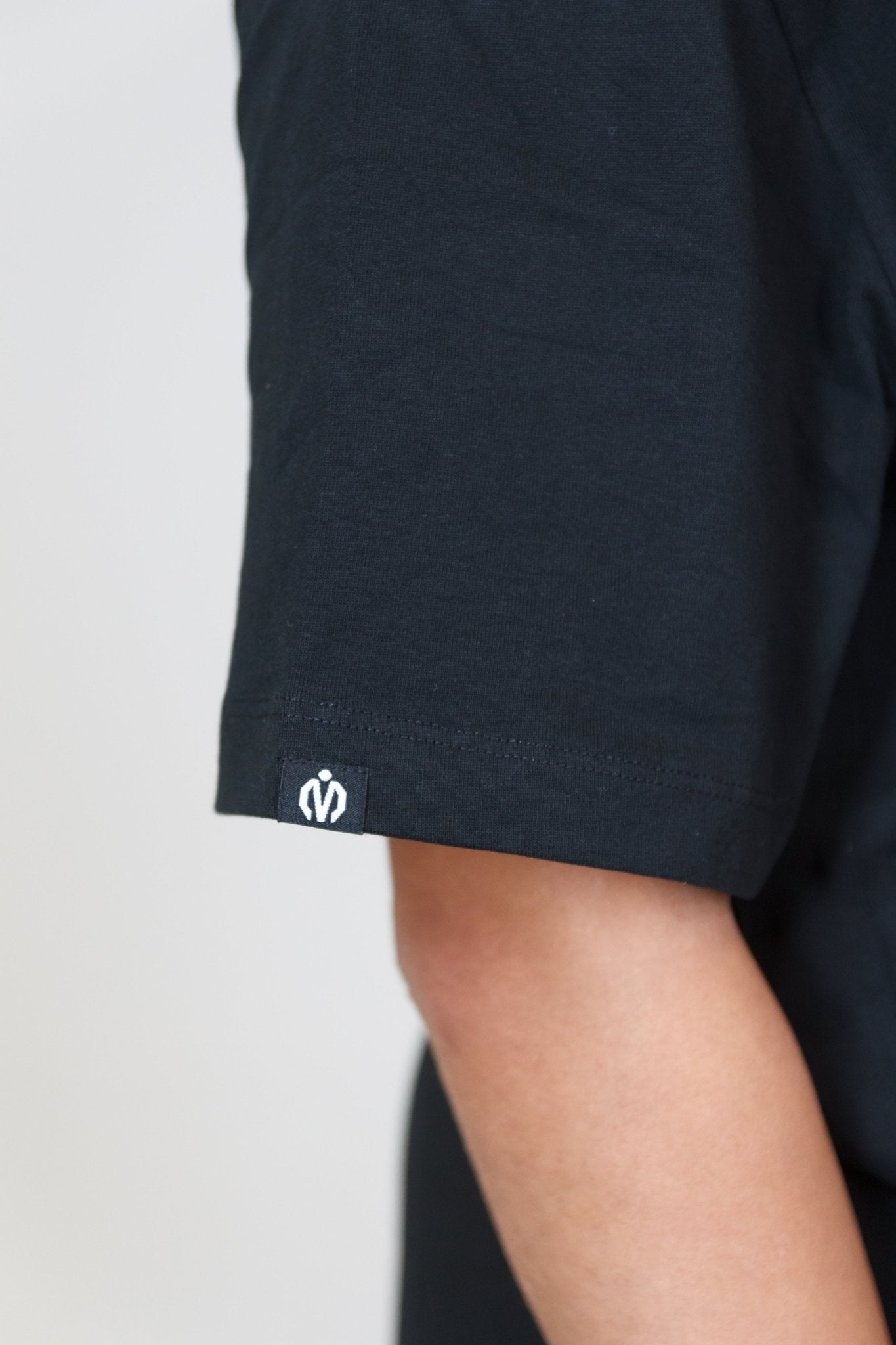 MEM Unisex 305G Heavyweight Oversized Tee - Black - MEMFitness