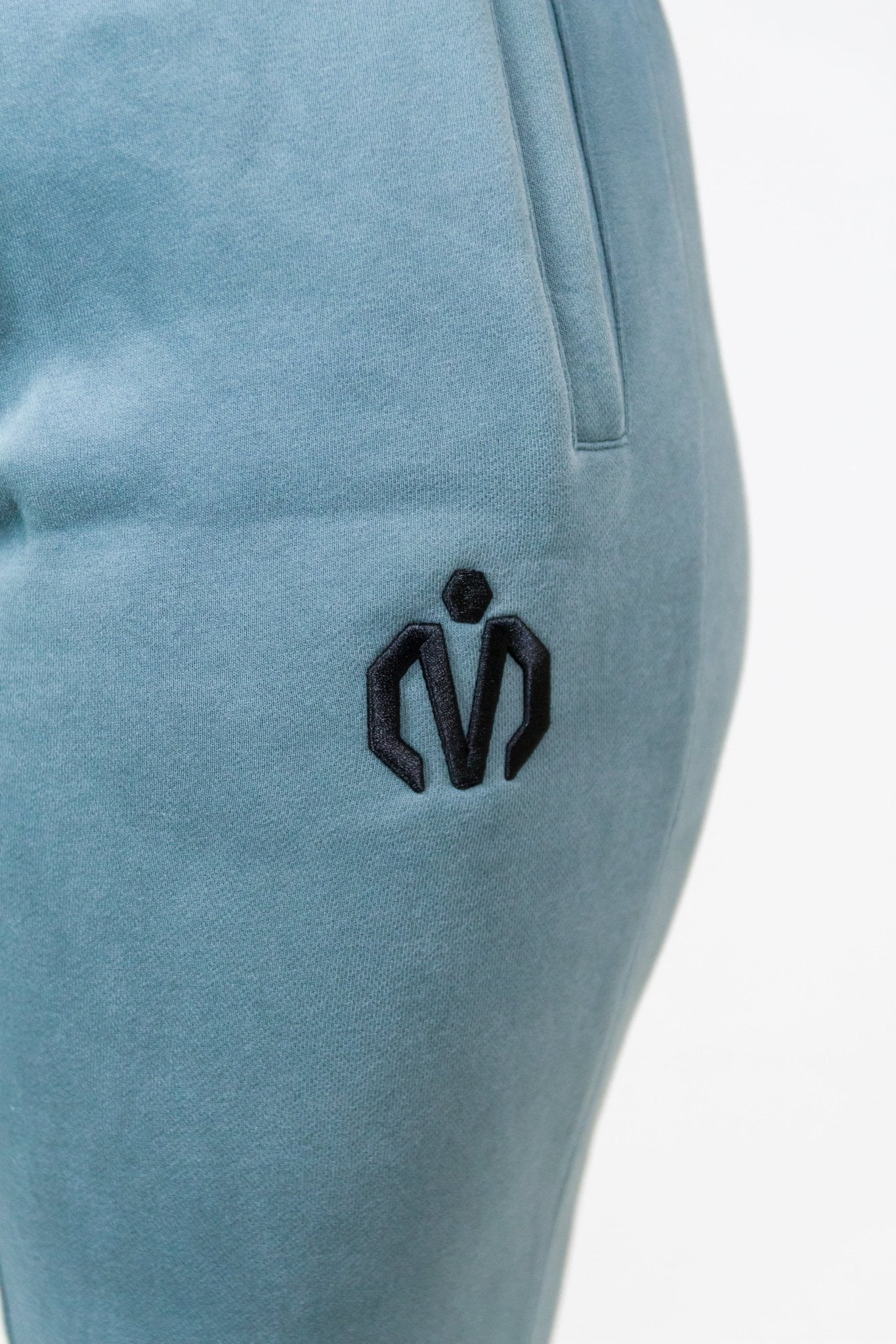 MEM Unisex 345G Heavyweight Fleece Joggers - Grey Blue - MEMFitness