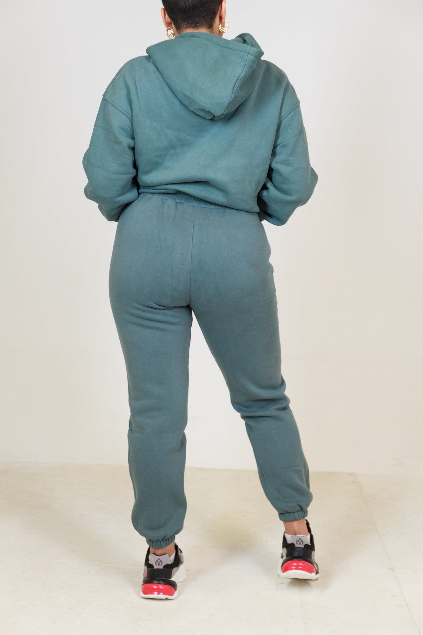 MEM Unisex 345G Heavyweight Fleece Joggers - Grey Blue - MEMFitness