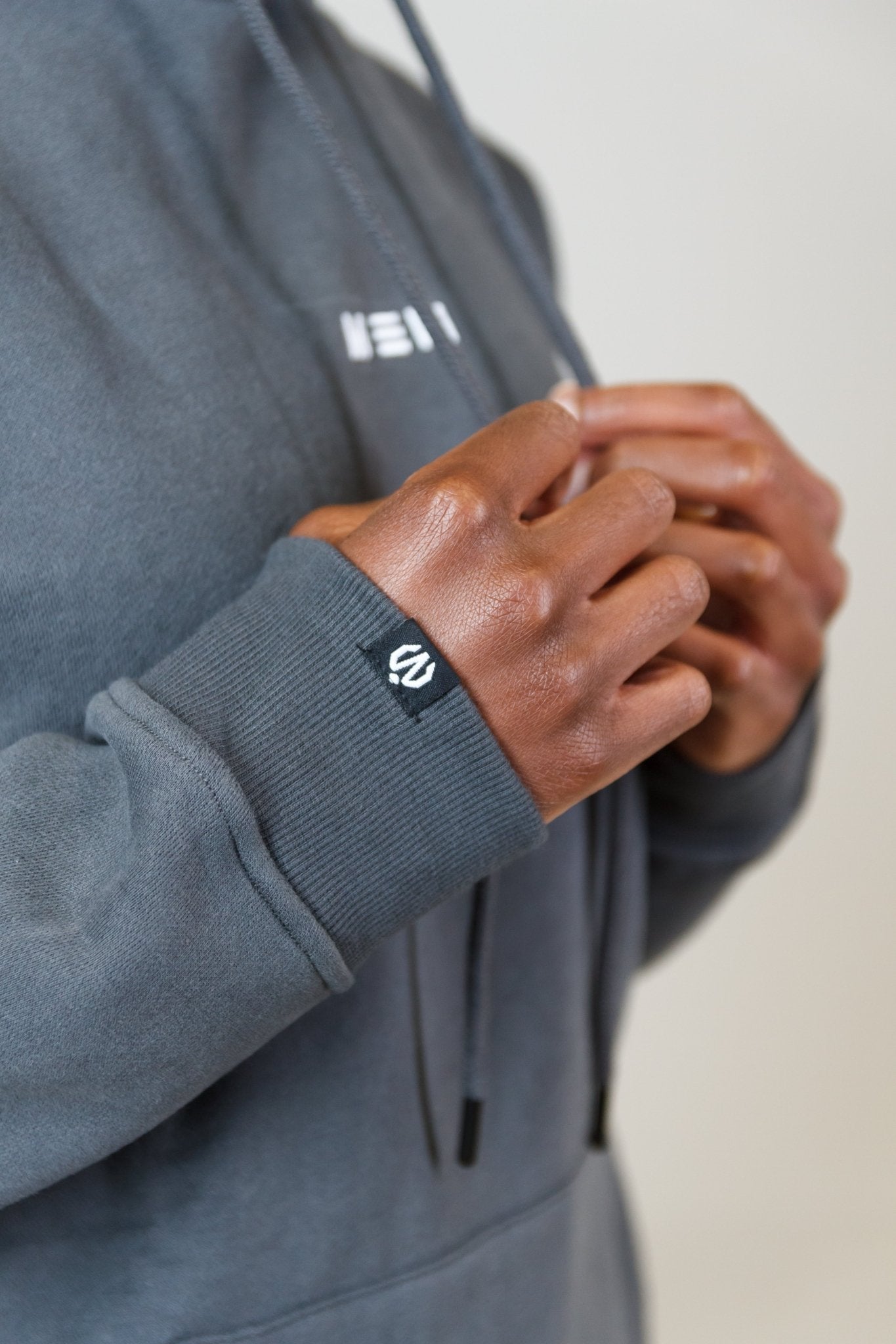 MEM Unisex 345G Oversized Heavyweight Fleece Hoodie - Grey - MEMFitness