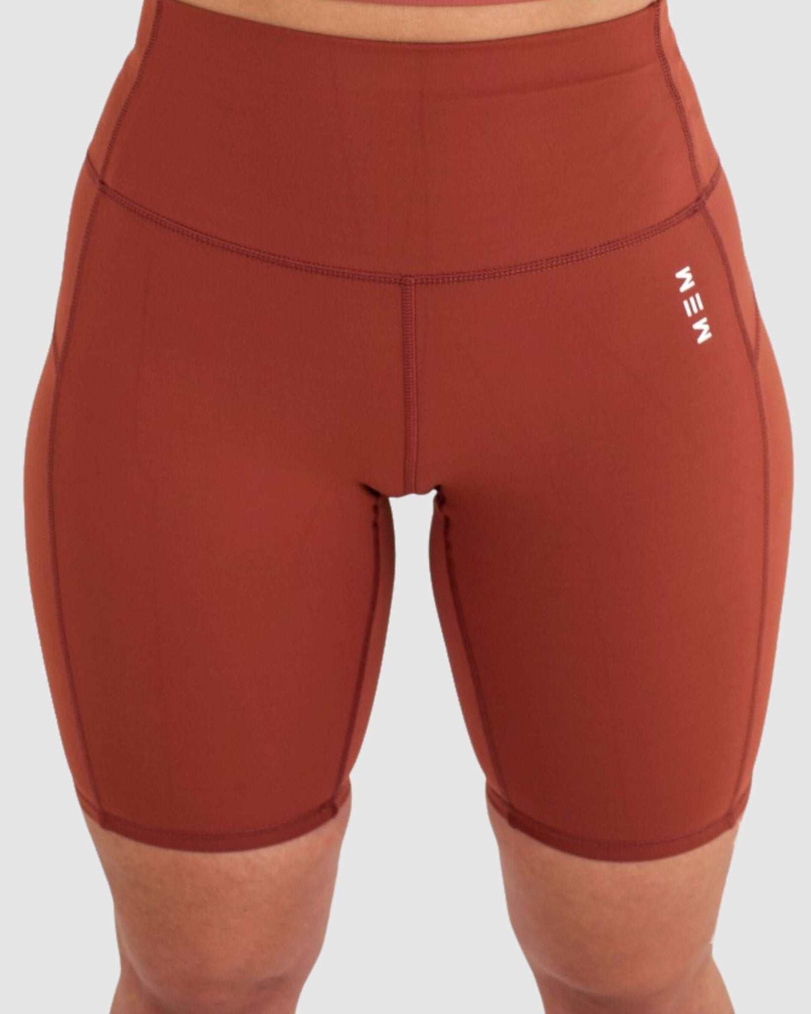 MEM Women 8" High Rise Biker Shorts - MEMFitness