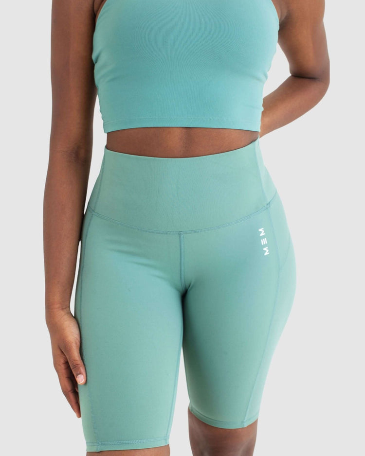 MEM Women 8" High Rise Biker Shorts - MEMFitness