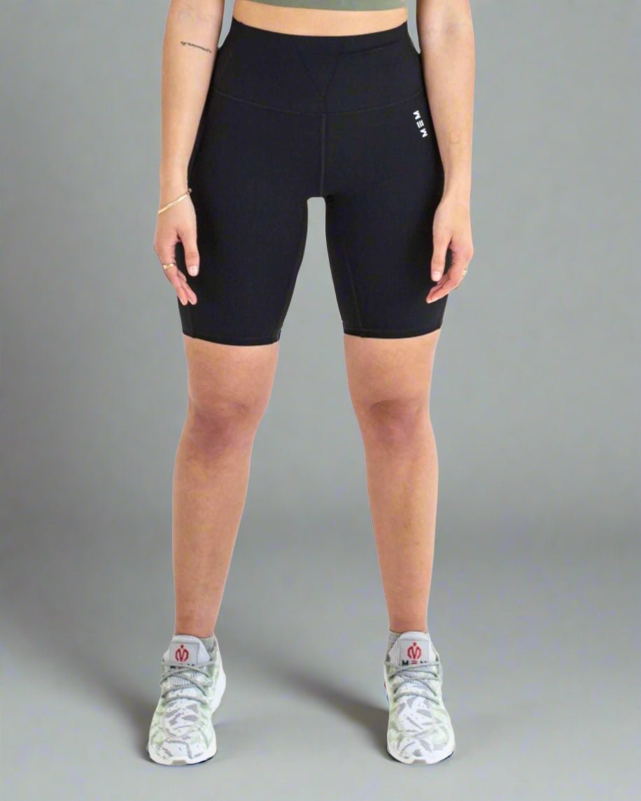 MEM Women 8" High Rise Biker Shorts - MEMFitness