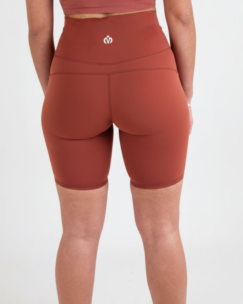 MEM Women 8" High Rise Biker Shorts - MEMFitness