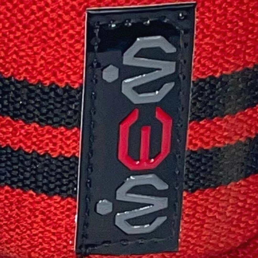 MEM Xtreme Protech Knee Wraps Red - MEMFitness