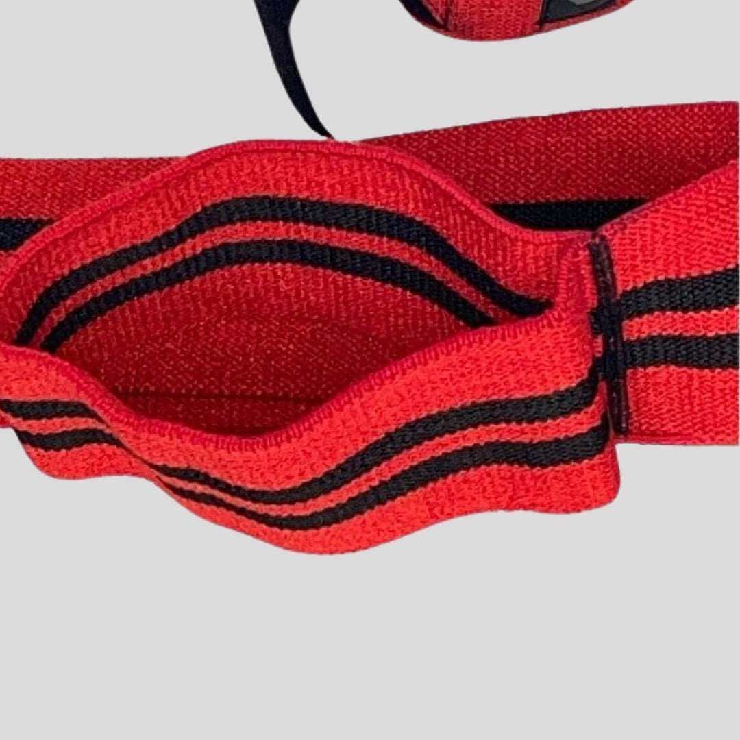 MEM Xtreme Protech Knee Wraps Red - MEMFitness