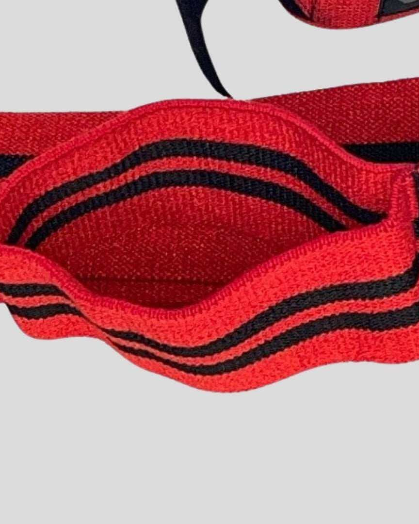 MEM Xtreme Protech Knee Wraps Red - MEMFitness
