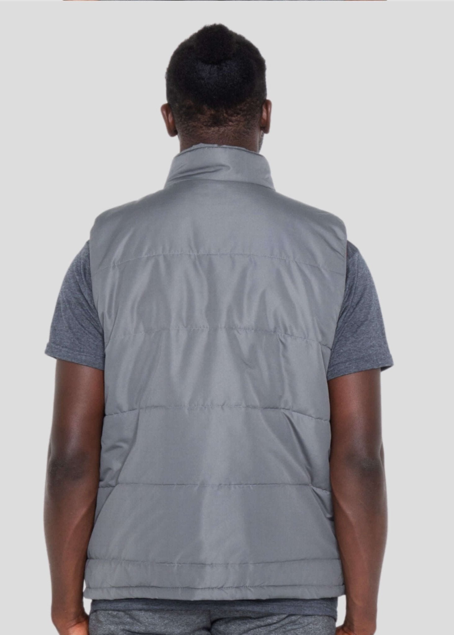 MEMFitness Armour Gilet Grey Waist Jacket - MEMFitness