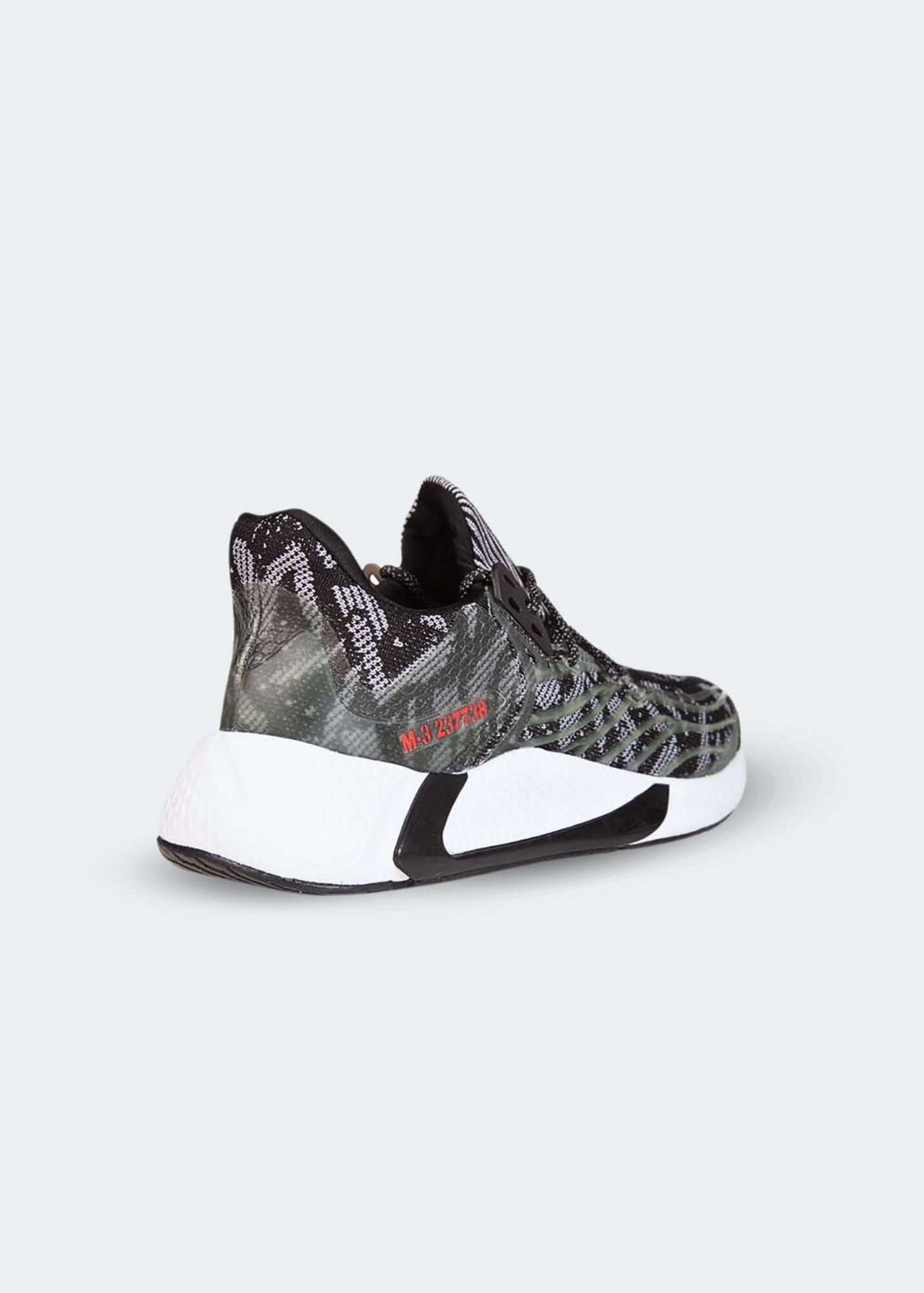 MEMFitness Aspire Fly - knit Gym/Running Shoes Black & Grey - MEMFitness