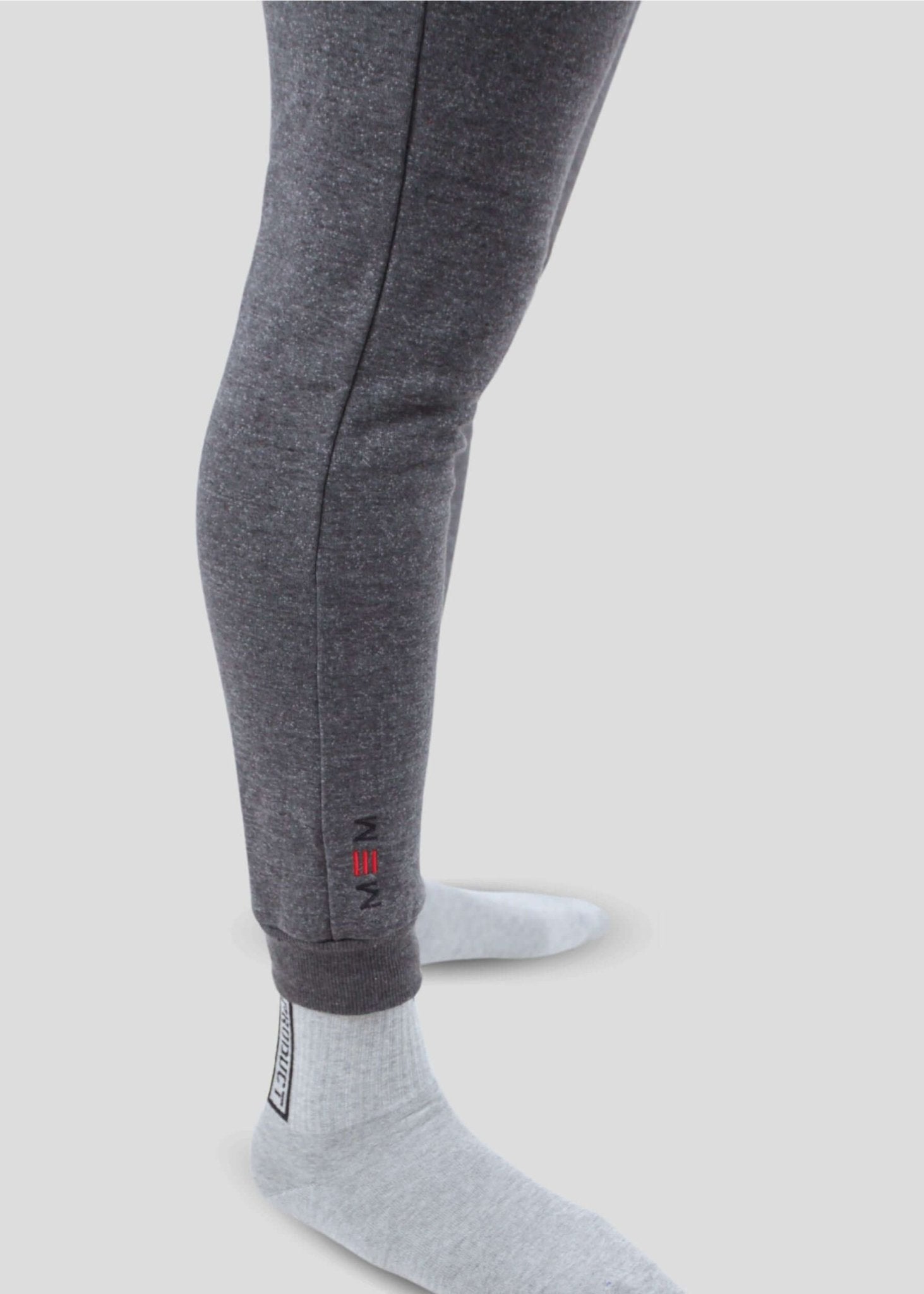 MEMFitness Classic Air Walk French Terry Joggers Charcoal Grey - MEMFitness