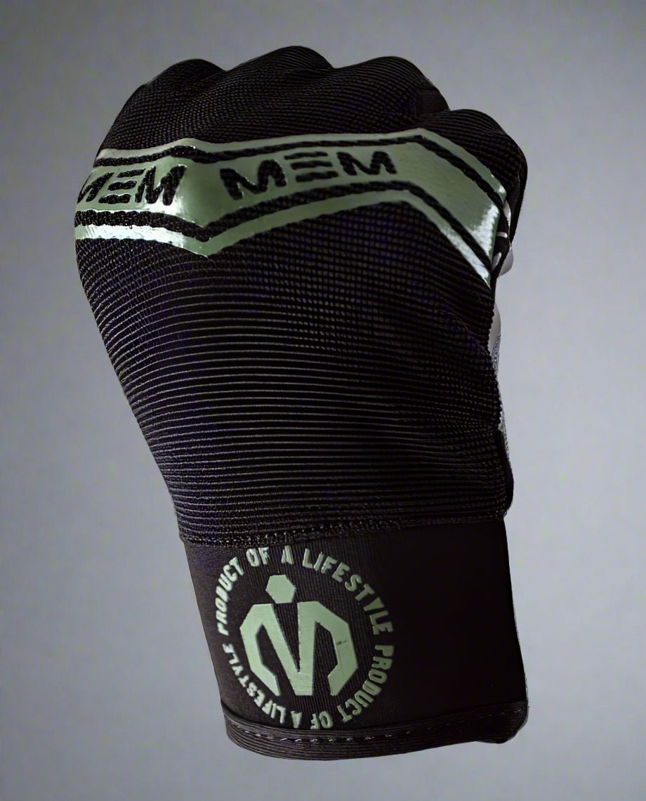 MEMFitness Cross - fit Gloves Black Green - MEMFitness