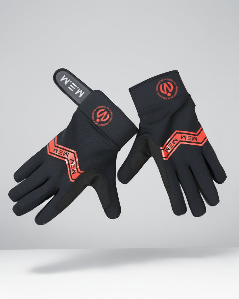 MEMFitness Cross - fit Gloves Black Red - MEMFitness