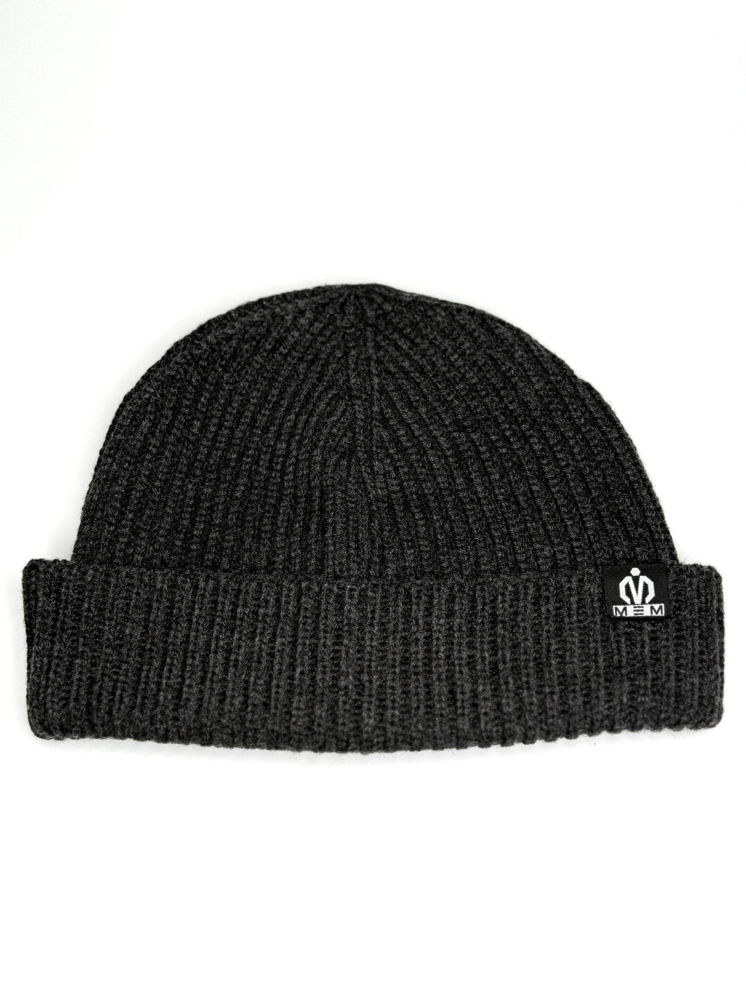 MEMFitness Fisherman Beanie – Unisex Winter Knit Hat - Charcoal Grey - MEMFitness