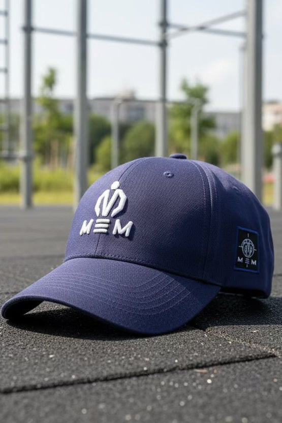 MEMFitness Flex Icon Cap - Navy Blue - MEMFitness