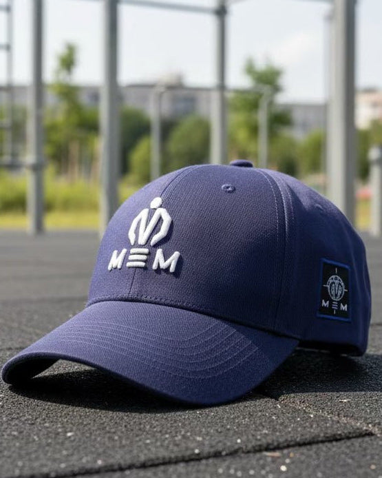 MEMFitness Flex Icon Cap - Navy Blue - MEMFitness