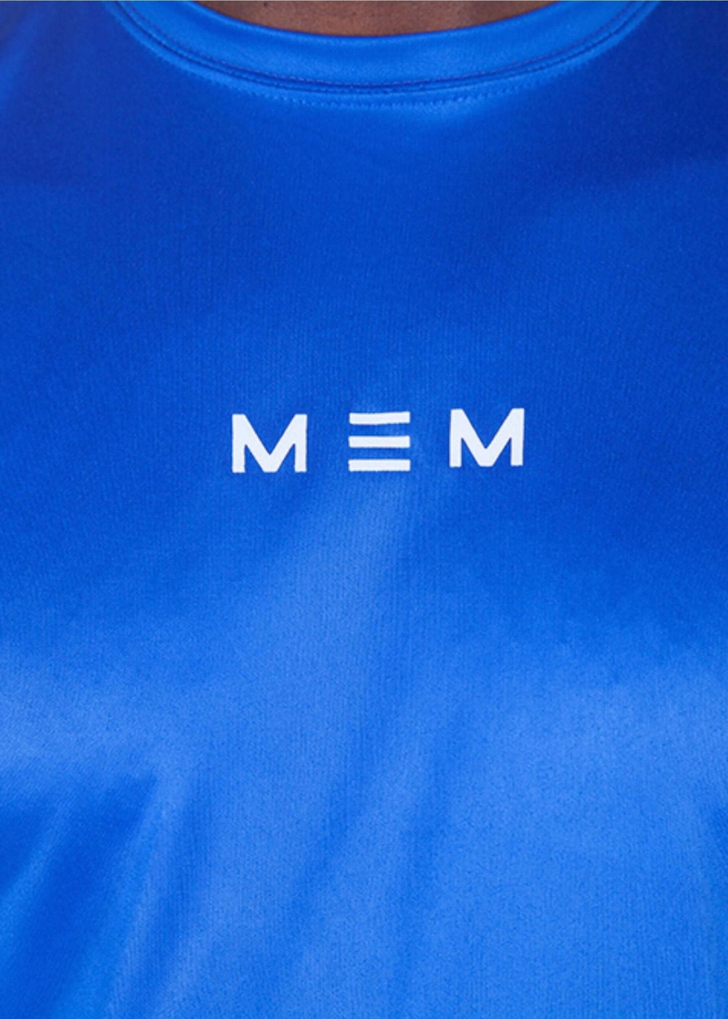 MEMFitness Quick Dry Anti - Bacteria Peak Training Blue Tee - MEMFitness