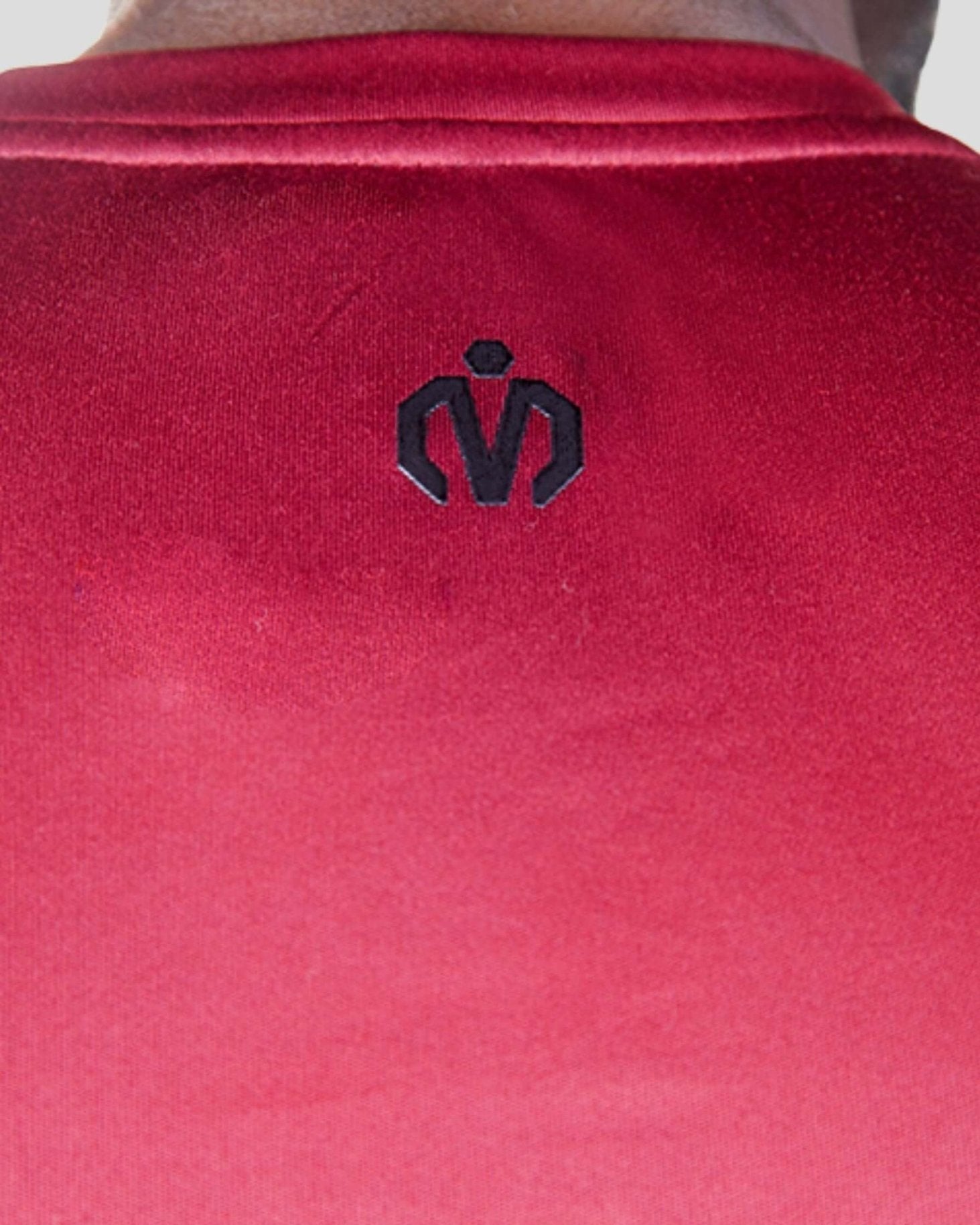 MEMFitness Quick Dry Anti - Bacteria Peak Training Burgundy Tee - MEMFitness