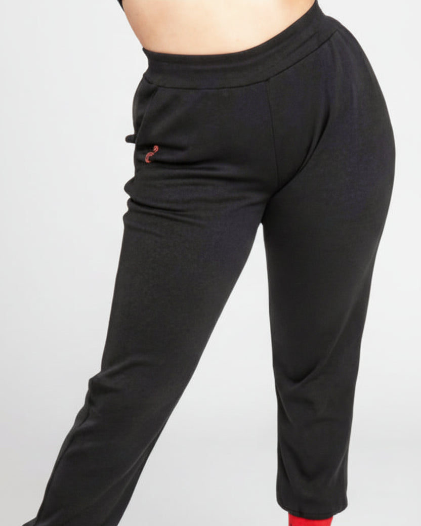 MEMFitness Ribbed Joggers Black - MEMFitness