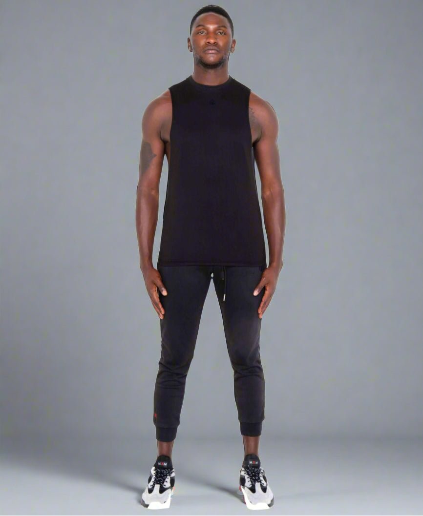 MEMFitness Sleeveless Training Tee Black - MEMFitness