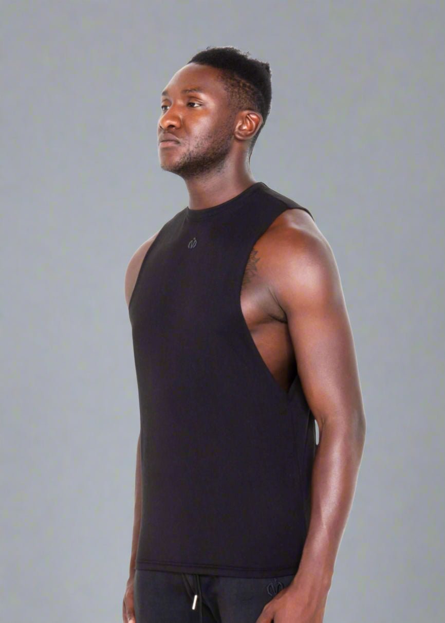 MEMFitness Sleeveless Training Tee Black - MEMFitness