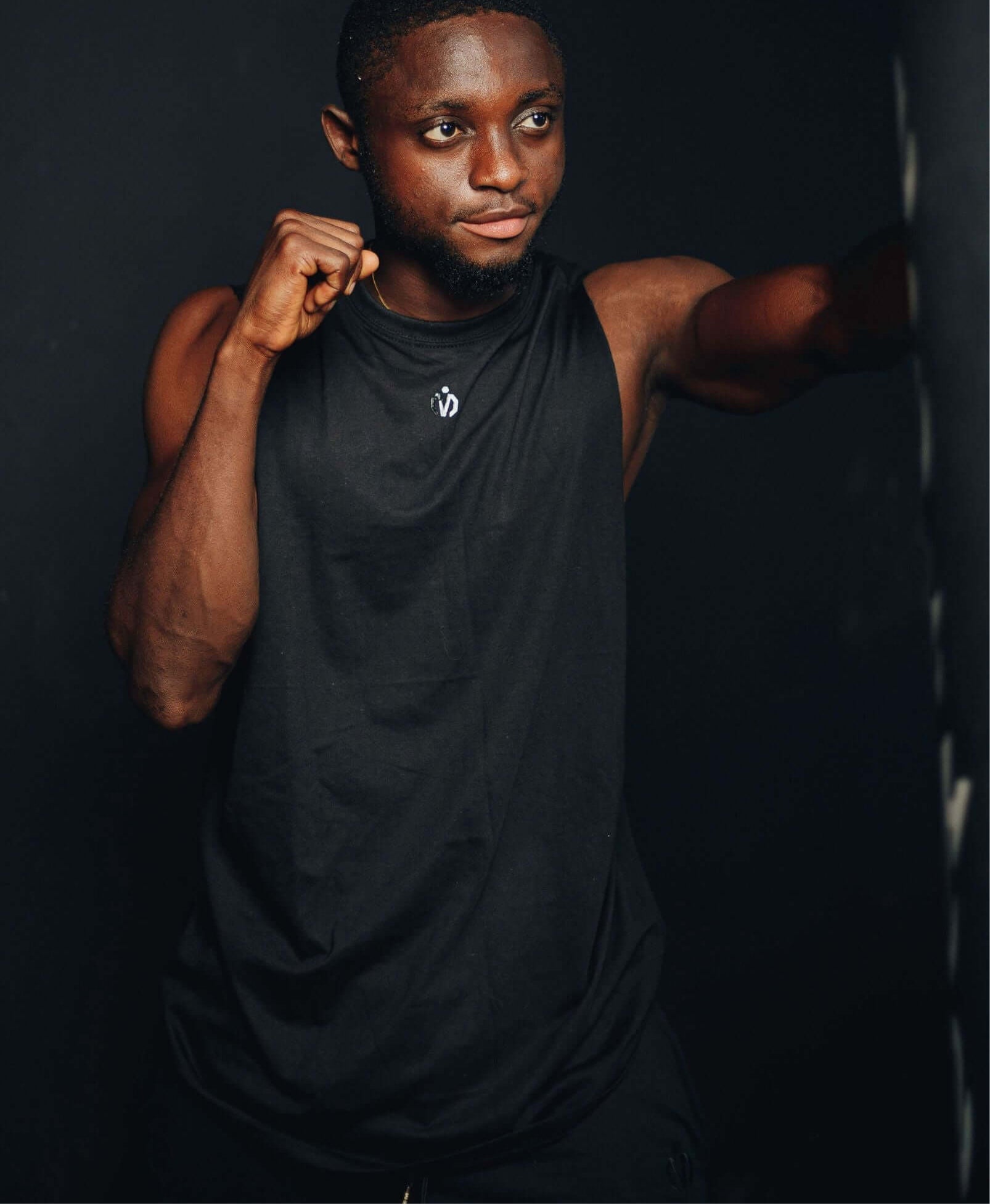 MEMFitness Sleeveless Training Tee Black - MEMFitness