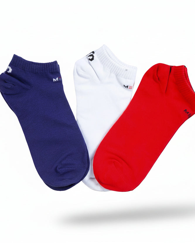 MEMFitness Unisex Gym Ankle Socks (Pack of 3) - MEMFitness