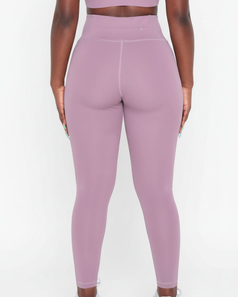 Orchid Acetate Leggings for Gym & Yoga Workout - MEMFitness