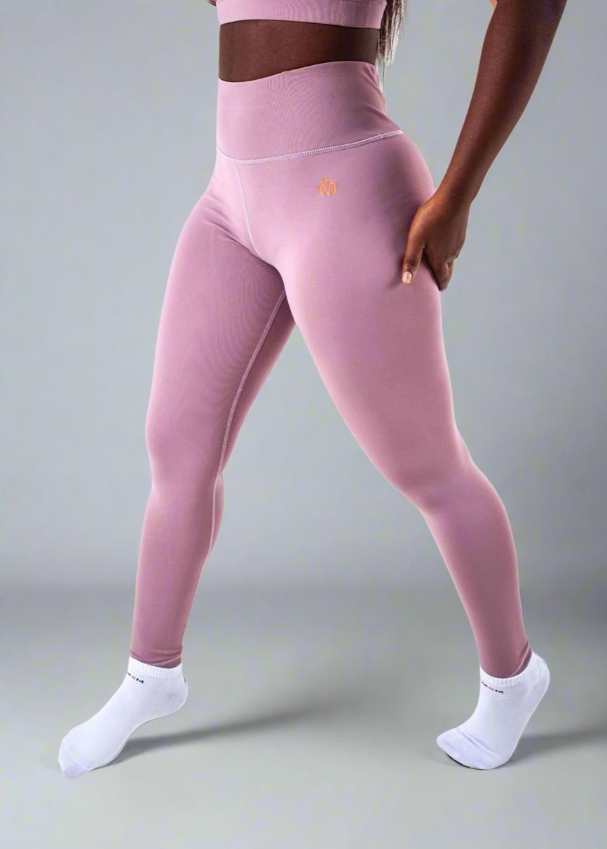 Orchid Acetate Leggings for Gym & Yoga Workout - MEMFitness