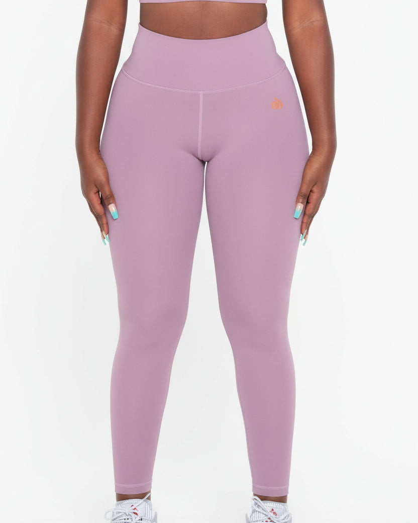 Orchid Acetate Leggings for Gym & Yoga Workout - MEMFitness