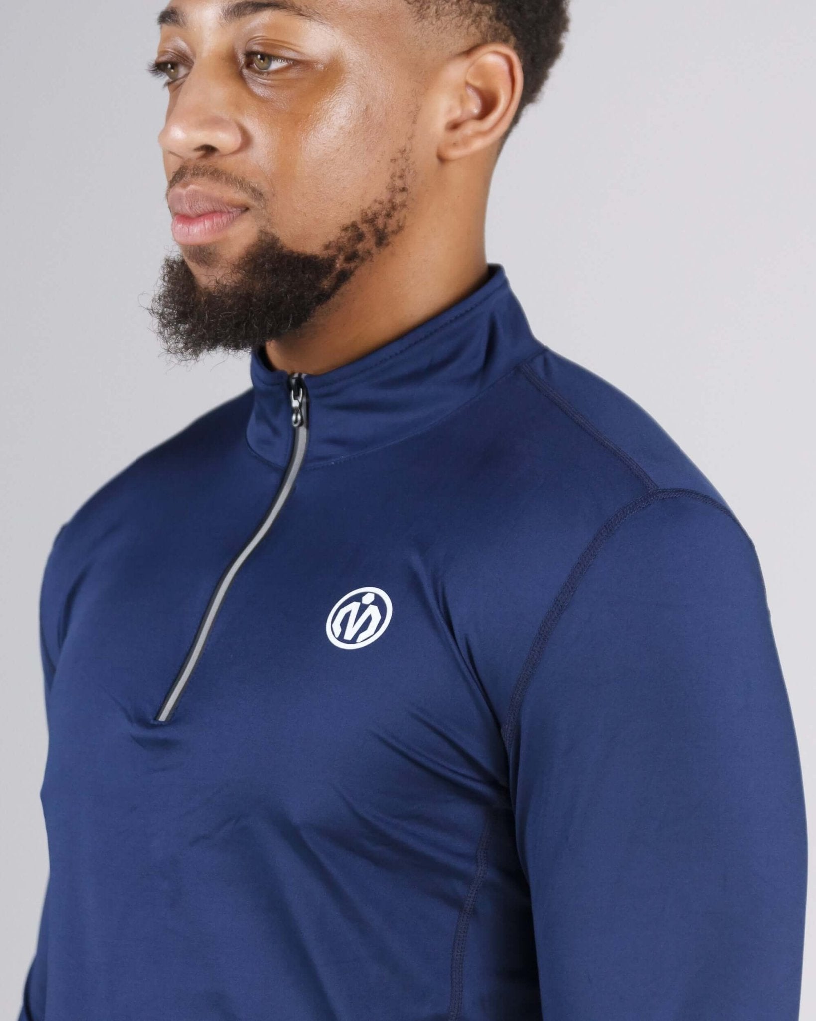 Pinnacle Dry - Fit Long Sleeve Half Zip Training Top - MEMFitness