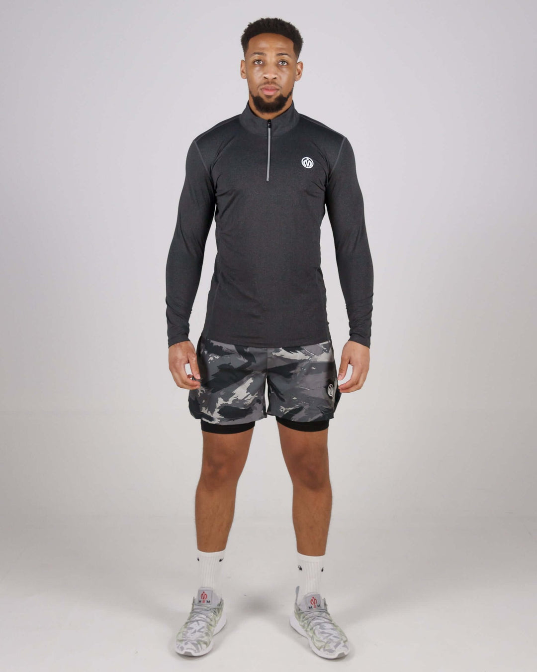 Pinnacle Dry - Fit Long Sleeve Half Zip Training Top - MEMFitness