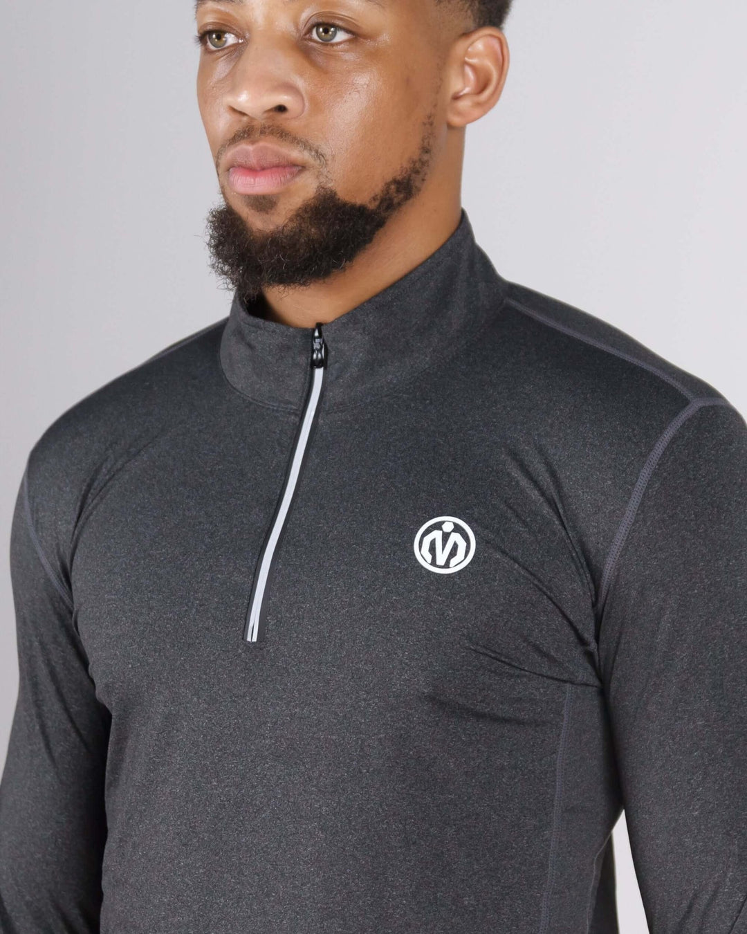 Pinnacle Dry - Fit Long Sleeve Half Zip Training Top - MEMFitness