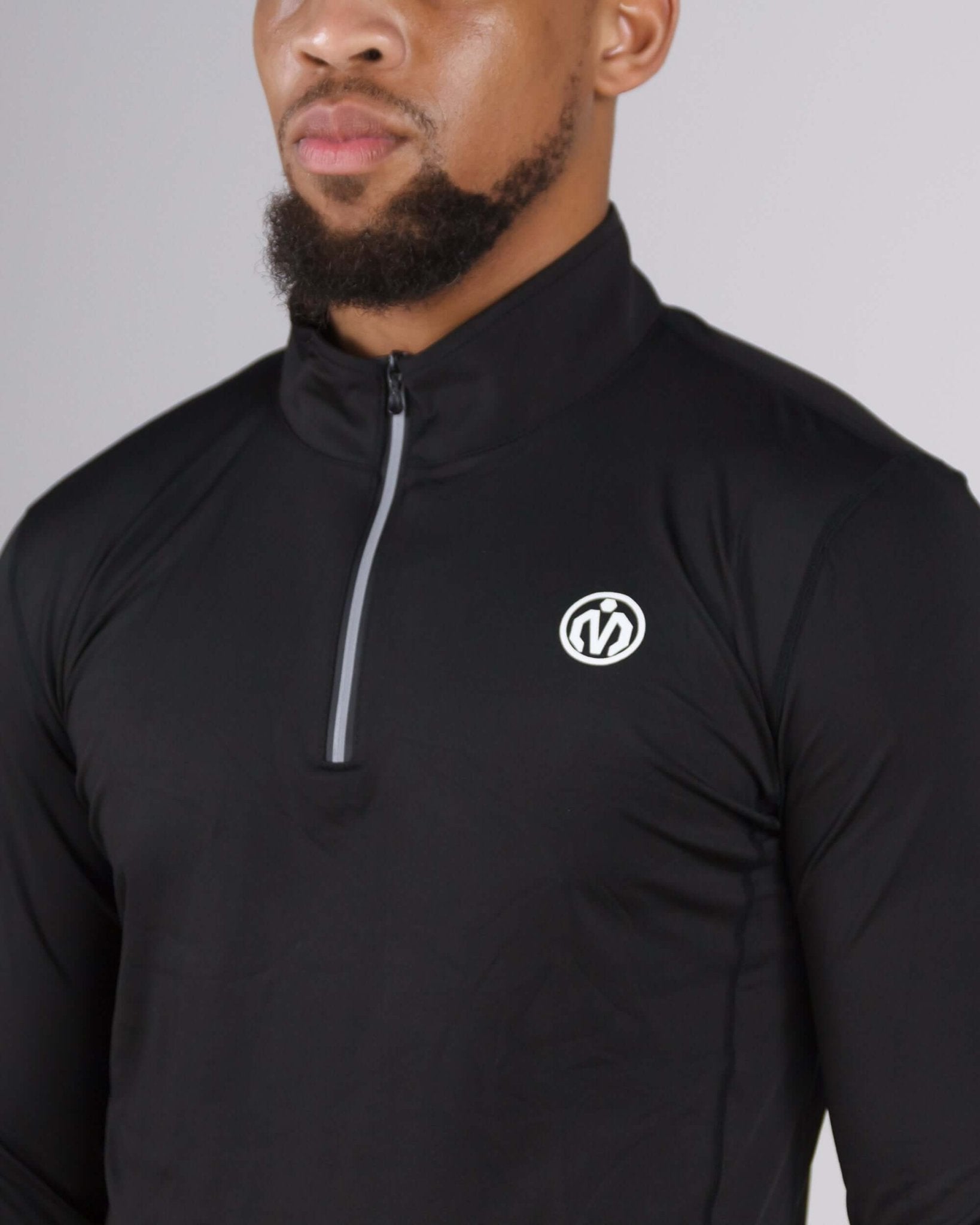 Pinnacle Dry - Fit Long Sleeve Half Zip Training Top - MEMFitness