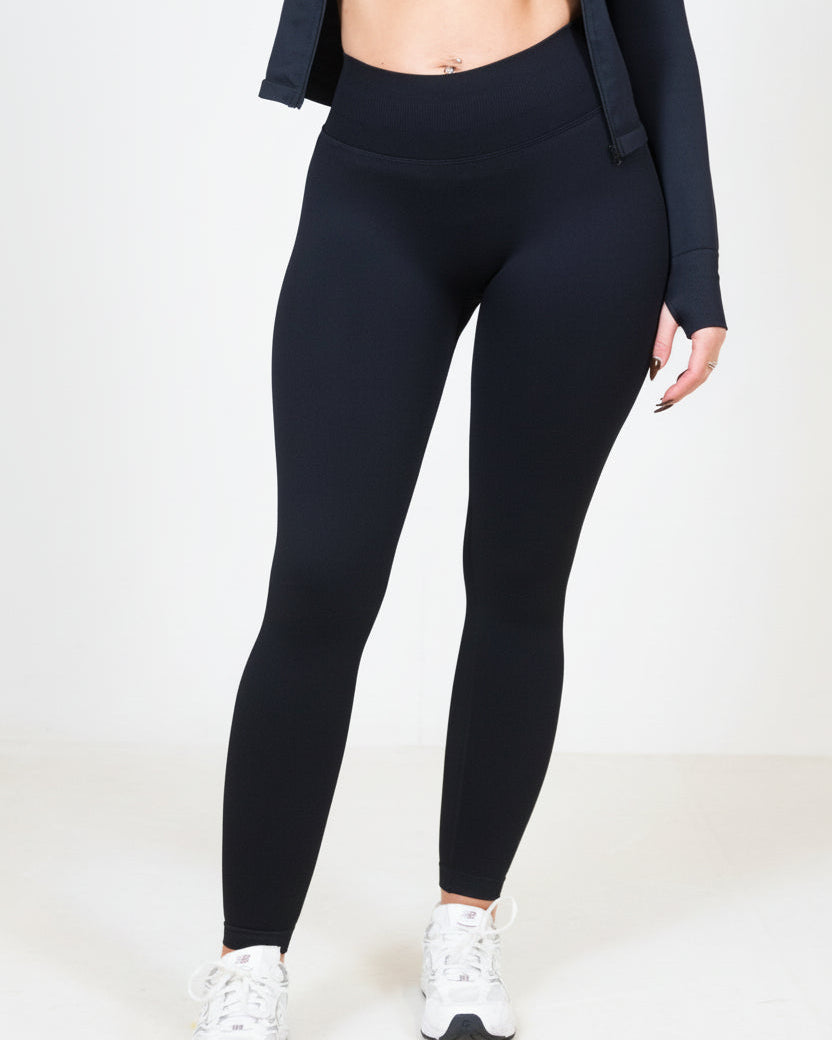 SoftSculptFlex Scrunch Bum Leggings – Black - MEMFitness