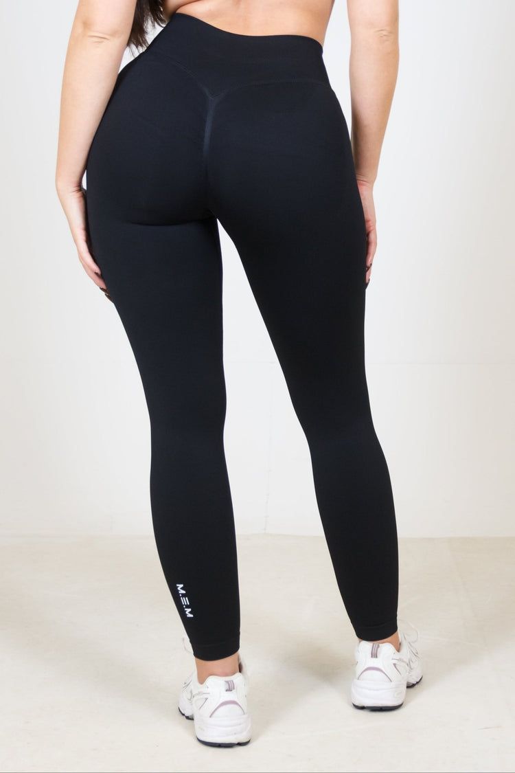 SoftSculptFlex Scrunch Bum Leggings – Black - MEMFitness
