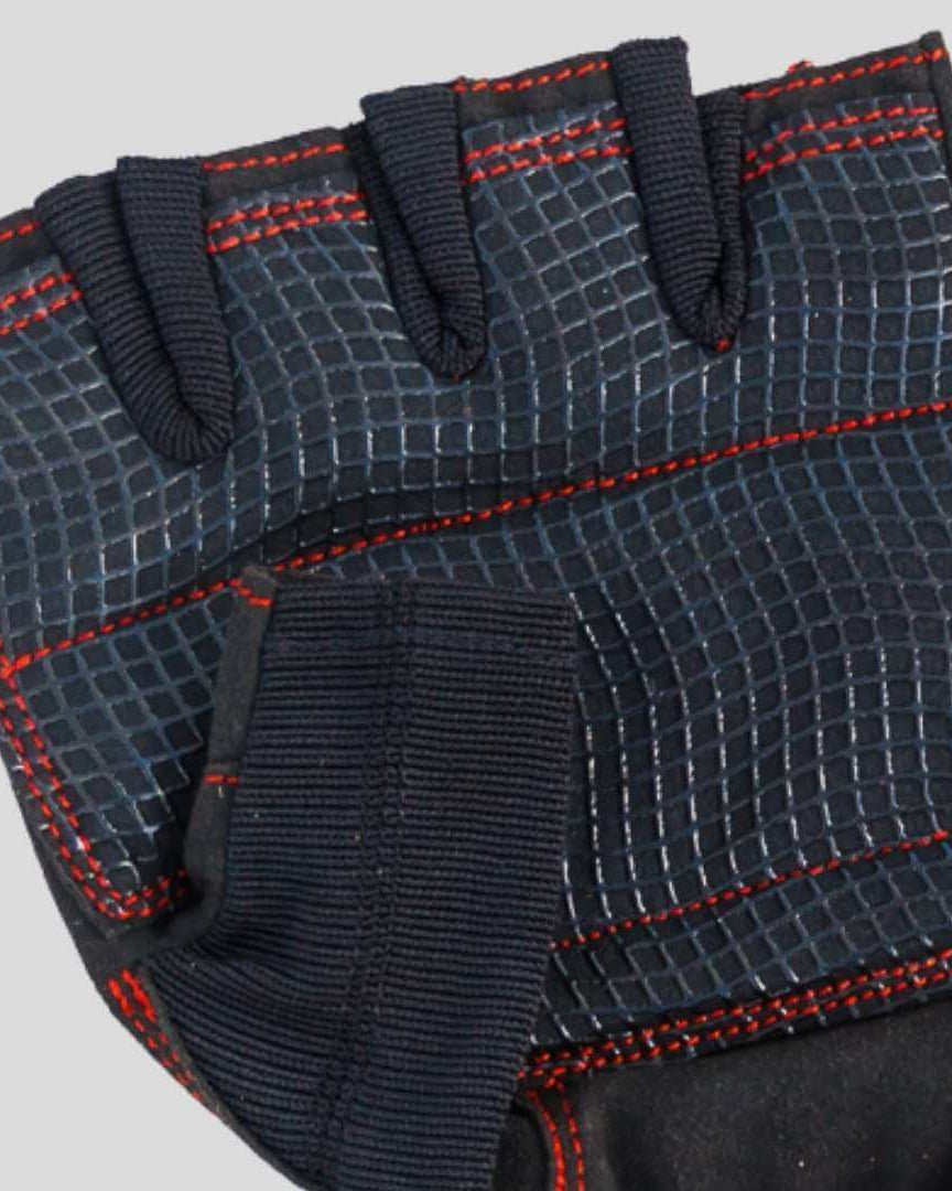 Unbeatable Comfort with MEMFitness X - Treme Fit Weight Lifting Gloves Red Logo - MEMFitness