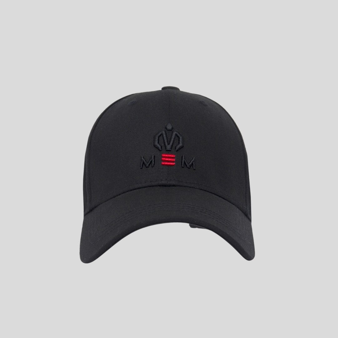 black baseball cap 