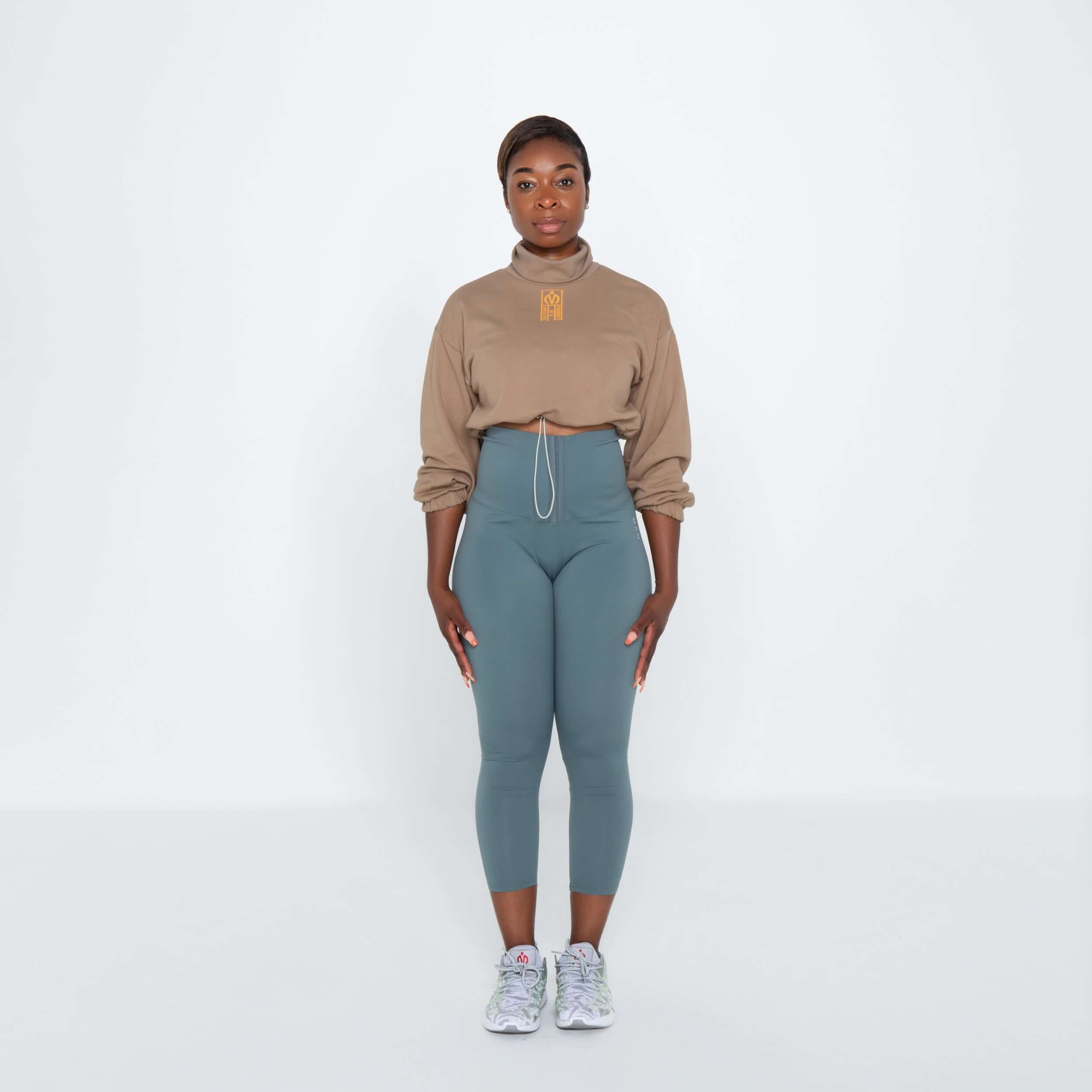mint green corset leggings