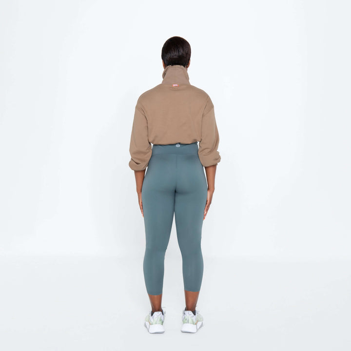 mint green yoga leggings