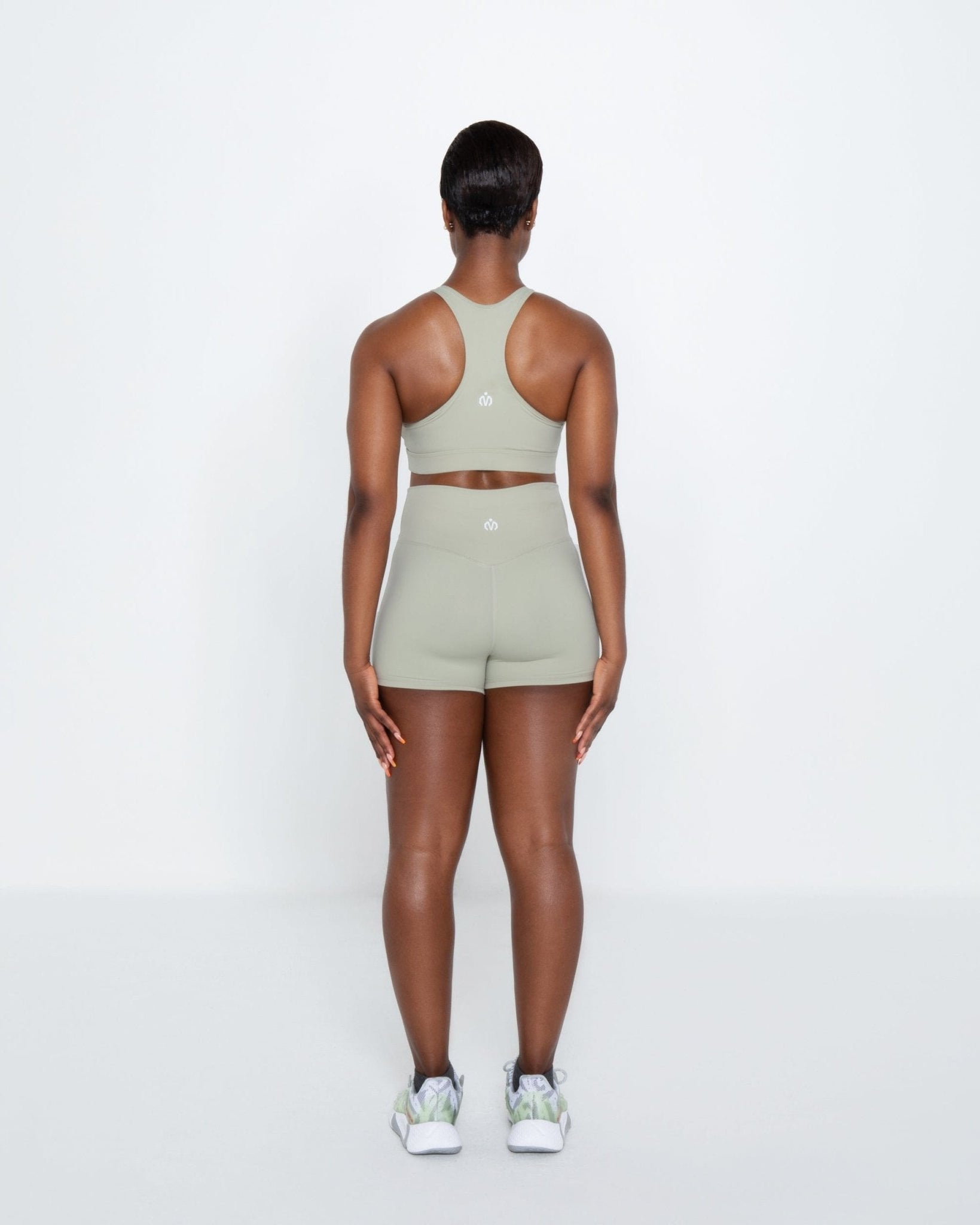 MEM 6" Bike Shorts Light Green - MEMFitness