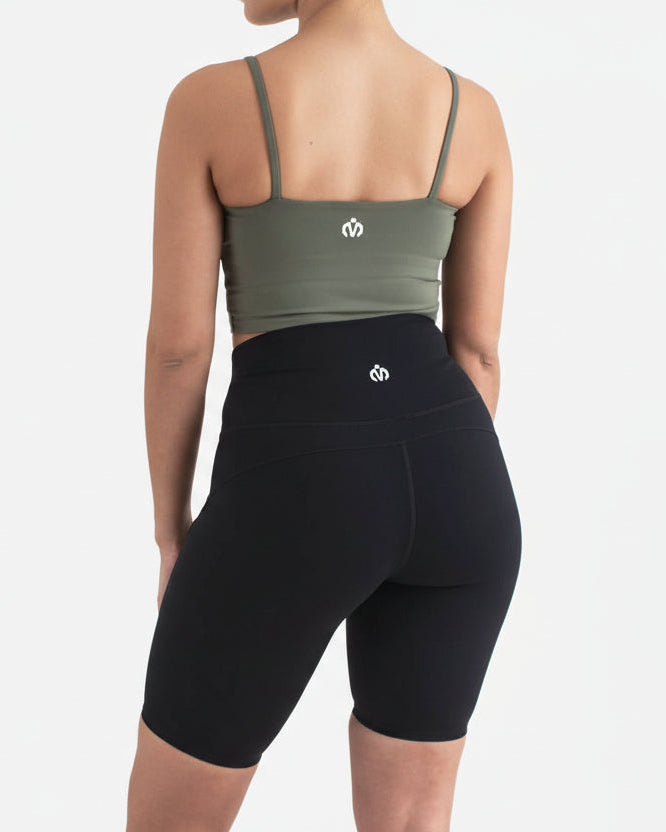 MEM Women 8" High Rise Biker Shorts - MEMFitness