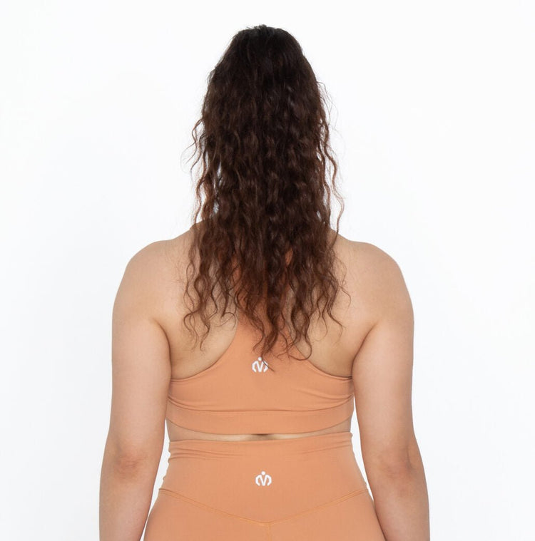 MEMFitness Training Sports Bra Peach - MEMFitness